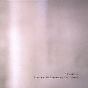 Music For Like Instruments; The Clarinets