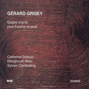 Quatre Chants Pour Franchir Le Seuil