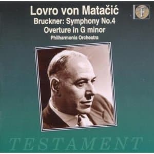 Symphony 4, Overture G-moll (Matacic, Philarmonia, 1954, 1956)