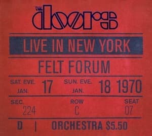 Live In New York, Felt Forum, January 17-18, 1970
