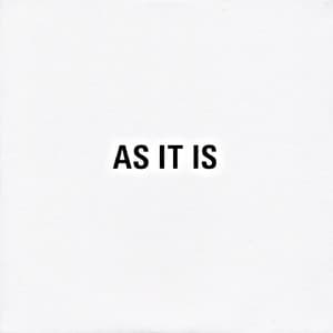 As It Is (2016 Reissue - Ecm 2492)