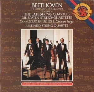 Beethoven: The Late String Quartets