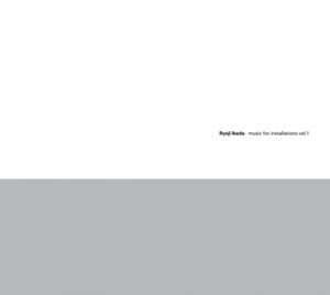Music For Installations Vol. 1