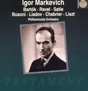 Bartok, Ravel, Satie, Busoni, Liadov, Chabrier, Liszt