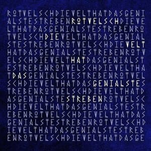 Die Welt hat das genialste Streben