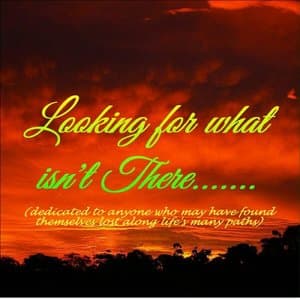 Looking for What Isnt There