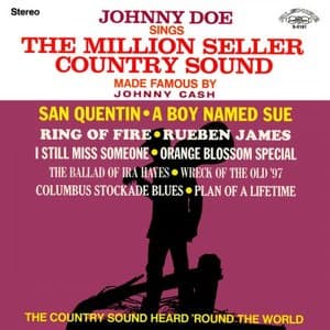 Johnny Doe Sings the Million Seller Country Sound Made Famous by Johnny Cash