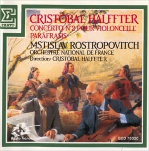 Cristobal Halffter - Cello Concerto No. 2 & Parafrasis