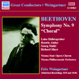 Symphonies Nos. 9 (weingartner)