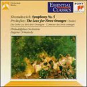 Shostakovich: Symphony No.5  Prokofiev: The Love For Three Oranges