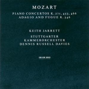 Mozart. Piano Concertos K.271, 453, 466, Adagio And Fugue K.546