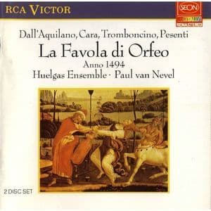 La Favola Di Orfeo, Anno 1494