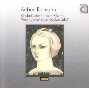 Kinderlieder. Nacht-raume. Neun Sonette Der Loize Labe