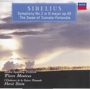 Sibelius. Sinfonia nro 2 (Monteux); Tuonelan joutsen, Finlandia (Stein)