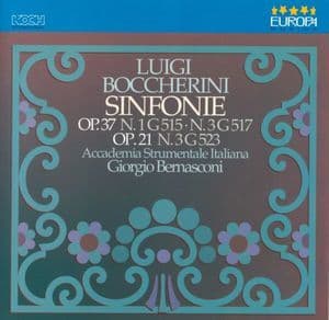 Luigi Boccherini - Sinfonie