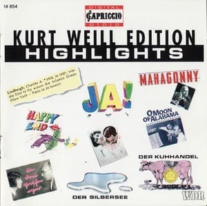 Kurt Weill Edition Highlights