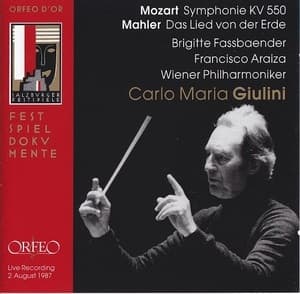 Symphonie KV 550; Das Lied von der Erde (Giulini)