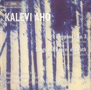 Symphony No.3; Songs And Dances Of Death