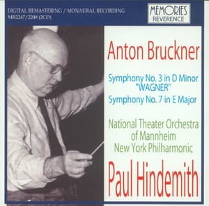 Hindemith Conducts Bruckner