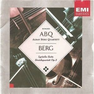 Alban Berg - Streichquartett Op.3, Lyrische Suite Fuer Streichquartett