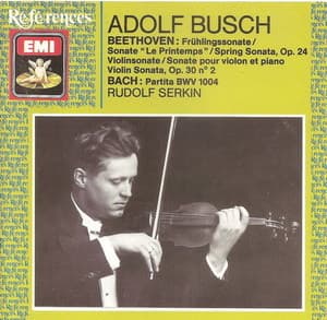 Bach: Partita No. 2; Beethoven: Violin Sonatas Nos. 5 & 7