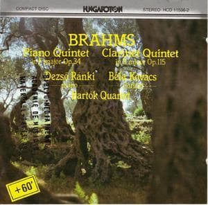 Brahms - Piano Quintet, Clarinet Quintet