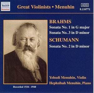 Schumann - Brahms: Violin Sonatas