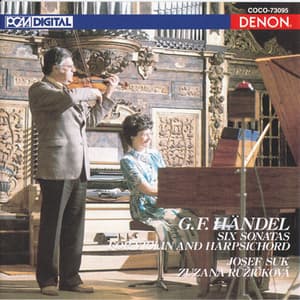 G.f.handel - Six Sonatas For Violin And Harpsichord