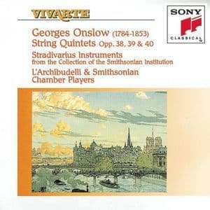 Georges Onslow, String Quintets Opp. 38, 39 & 40