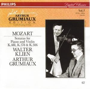 Mozart - Violin Sonatas K.481, 378, 306