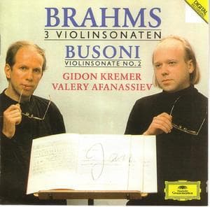 Brahms, Busoni - Violinsonaten
