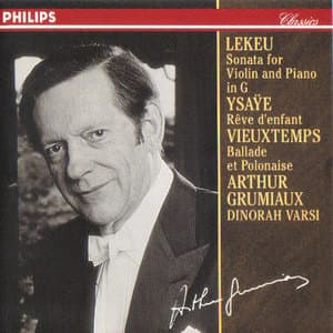 Lekeu, Ysaye, Vieuxtemps