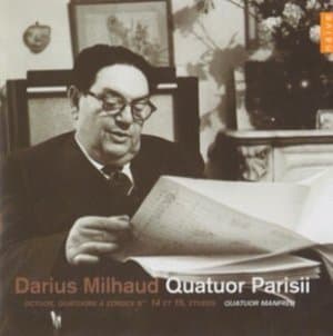 Milhaud - String Quartets Nos. 12, 4, 9 And 3 (5CD)
