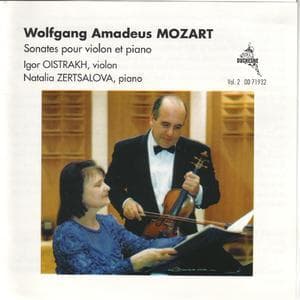 Mozart Sonates Pour Violon Et Piano, Vol.1