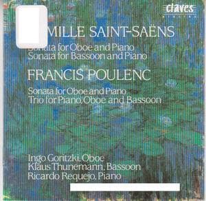 Saint-saens/poulenc: Sonatas For Oboe & Piano/sonata For Basson & Piano/trio