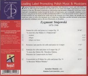 Chamber Works for Cello - Domzal, Lawrynowicz