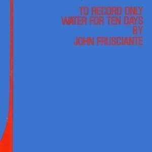 To Record Only Water For Ten Days