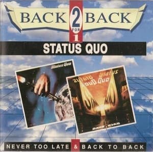 Never Too Late & Back To Back