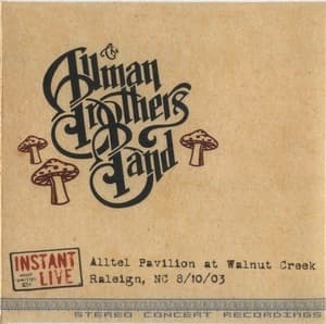 Alltel Pavilion At Walnut Creek Raleigh, Nc 8/10/03