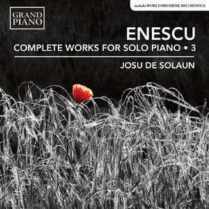 Enescu: Complete Works For Solo Piano, Vol. 3
