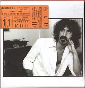 Carnegie Hall {Vaulternative-Zappa Records VR 2011-1} 