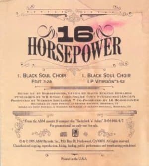 Black Soul Choir [CDS]