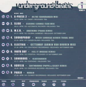 Underground Beats (Series 4 Volume 1)
