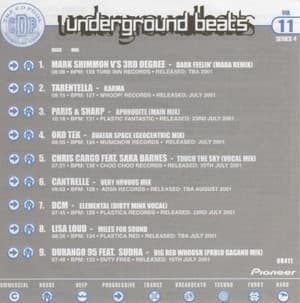 Underground Beats (Series 4 Volume 11)