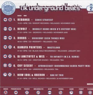 UK Underground Beats (Series 2 Volume 2)