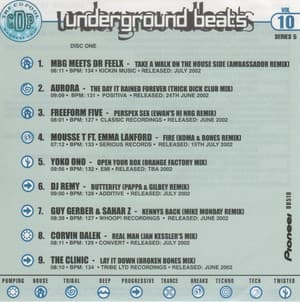 Underground Beats (Series 5 Volume 10)