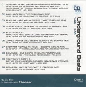 Underground Beats (Series 6 Volume 8)