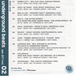 Underground Beats (Series 7 Volume 2)