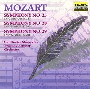Symphony No. 25 (In G Minor, K.183) / Symphony No. 28 (In C Major, K.200) / Symphony No. 29 (In A Major, K.201)