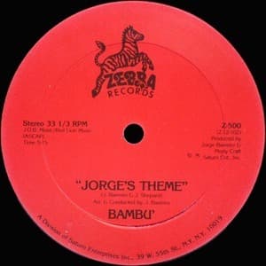 I Don't Wanna Lose It / Jorge's Theme